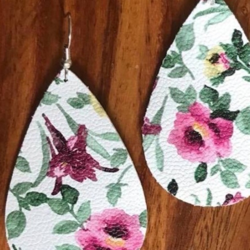 Leatherette Earrings